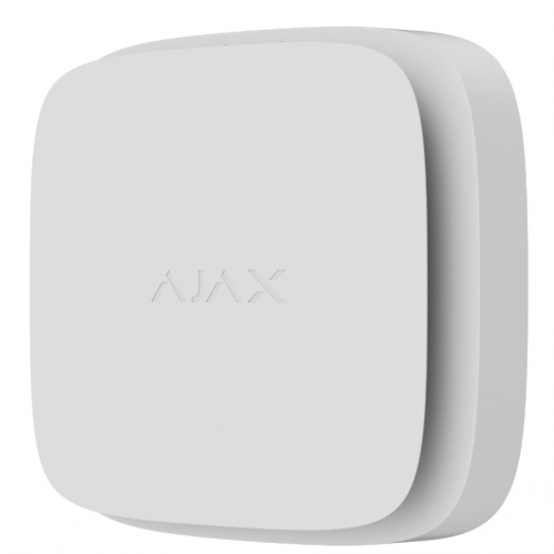Бездротовий датчик диму, температури та чадного газу Ajax FireProtect 2 (Аякс ФаярПротект 2) RB (Heat/Smoke/CO) Білий
