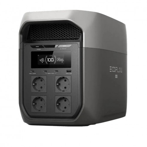 Портативная зарядная станция 2048Wh, 2400W, LFP, UPS 10 ms EcoFlow DELTA 3 Max