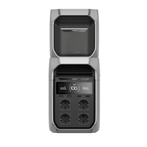 Портативная зарядная станция 1024Wh, 1800W, 1000W Solar, LFP, UPS до 10 ms EcoFlow DELTA 3 Plus