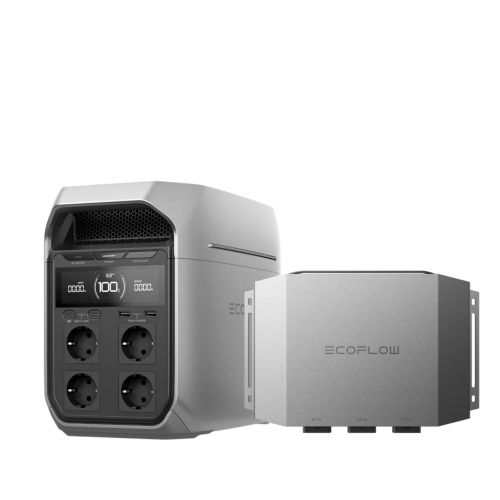 Портативная зарядная станция 1024Wh, 1800W, 1000W Solar, LFP, UPS до 10 ms EcoFlow DELTA 3 Plus