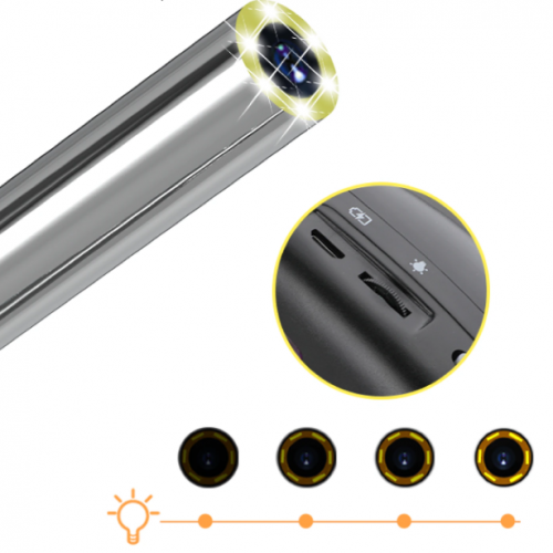 Напівжорсткий шарнірний бороскоп (ендоскоп) Patrul (Патруль) CW-60TH (S) з підтримкою Wi-Fi