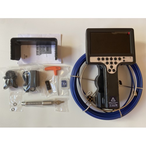 Професійна відеоінспекція для труб з лічильником метрів та записом DVR Patrul YK2330