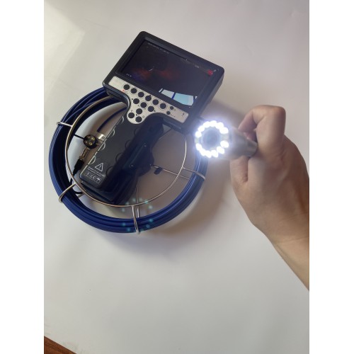 Професійна відеоінспекція для труб з лічильником метрів та записом DVR Patrul YK2330