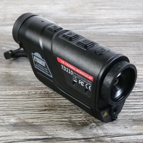 Ручний тепловізійний монокуляр (тепловізор) Guide Thermal TD210 до 1000м Чорний