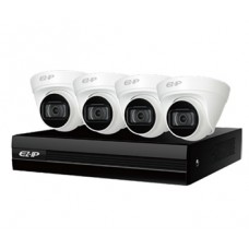 Комплект відеоспостереження dahua dahua ezip-kit/nvr1b04hc-4p/e/4-t1b20