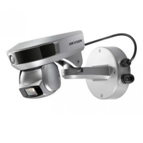 2Мп камера дальнего просмотра + 2Мп PTZ-камера слежения, 10х Hikvision Hikvision iDS-2PT9122IX-D/S (5-50мм)