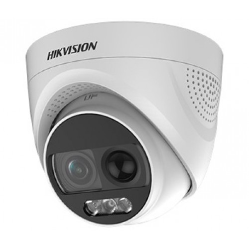 2Мп ColorVu Turbo HD с PIR и сиреной Hikvision DS-2CE72DFT-PIRXOF (3.6 мм)