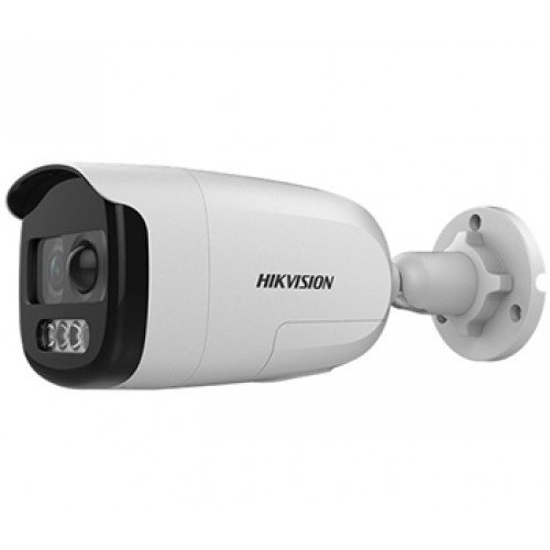 2Мп ColorVu Turbo HD видеокамера с PIR датчиком и сиреной Hikvision DS-2CE12DFT-PIRXOF (2.8 мм)