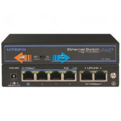 4-портовий poe комутатор utepo utp3-sw04-tp60