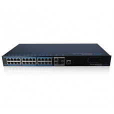 24-портовый управляемый poe коммутатор utepo utp7224e-poe-l2