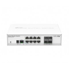 8-портовый управляемый коммутатор mikrotik mikrotik crs112-8g-4s-in