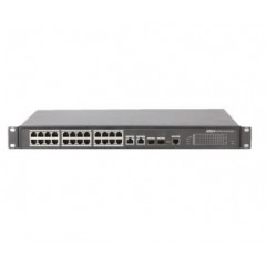 24-портовий керований poe комутатор dahua pfs4226-24et-360