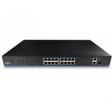 16-портовый poe коммутатор utepo utp1-sw1602ts-poe