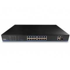 16-портовий poe комутатор utepo utp1-sw1602ts-poe