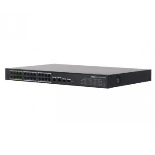 24-портовый управляемый PoE коммутатор c 8 портами ePoE Dahua DH-LR2226-24ET-360