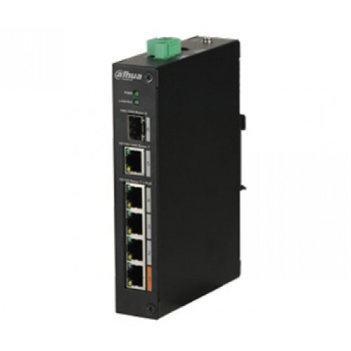 4-портовый POE коммутатор Dahua Dahua DH-PFS3106-4ET-60
