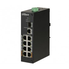 8-портовый неуправляемый poe коммутатор dahua dh-pfs3110-8et-96