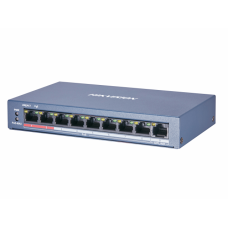 8 портовый poe коммутатор hikvision hikvision ds-3e0109p-e/m(b)