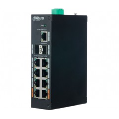 8-портовий некерований гігабітний poe комутатор dahua dh-pfs3211-8gt-120