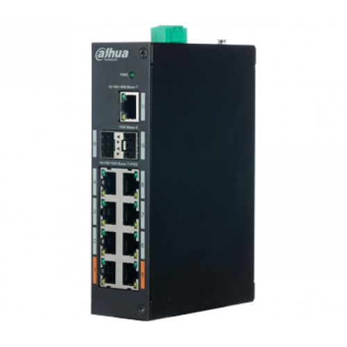 8-портовый неуправляемый гигабитный PoE коммутатор Dahua DH-PFS3211-8GT-120