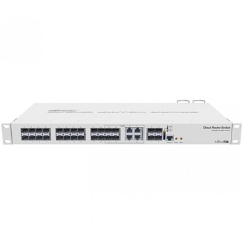 24-портовый управляемый SFP Layer 3 коммутатор MikroTik MikroTik CRS328-4C-20S-4S+RM