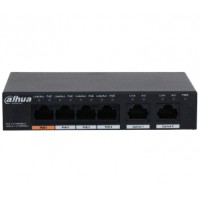 4-портовый РоЕ коммутатор dh-pfs3006-4gt-60