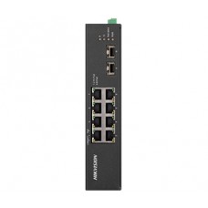 8-портовый неуправляемый poe коммутатор hikvision hikvision ds-3t0510hp-e/hs