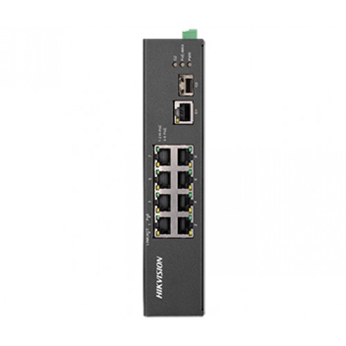 8-портовый неуправляемый POE коммутатор Hikvision Hikvision DS-3T0310HP-E/HS