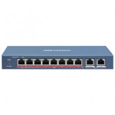 8-портовый неуправляемый poe коммутатор hikvision hikvision ds-3e0310hp-e