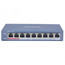 8-портовый неуправляемый poe коммутатор hikvision hikvision ds-3e0109p-e(c)