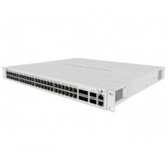 48-портовий poe комутатор mikrotik mikrotik crs354-48p-4s+2q+rm