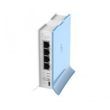 2.4ghz wi-fi точка доступу з 4-портами ethernet для домашнього використання mikrotik mikrotik hap litetc (rb941-2nd-tc)