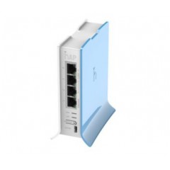 2.4ghz wi-fi точка доступу з 4-портами ethernet для домашнього використання mikrotik mikrotik hap litetc (rb941-2nd-tc)