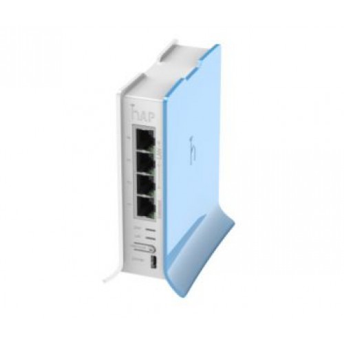 2.4GHz Wi-Fi точка доступу з 4-портами Ethernet для домашнього використання MikroTik MikroTik hAP liteTC (RB941-2nD-TC)