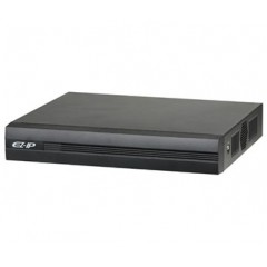 8-канальний compact 1u 8poe мережевий відеореєстратор dahua nvr1b08hs-8p/e