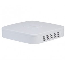 4-канальний smart 4k nvr c poe комутатором на 4 порти dahua dhi-nvr4104-p-4ks2/l