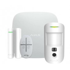 Комплект бездротової сигналізації Ajax HubKit 2 white EU