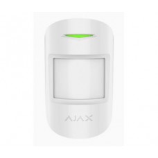 Беспроводной комбинированный датчик движения и разбития стекла Ajax CombiProtect (white) Аякс