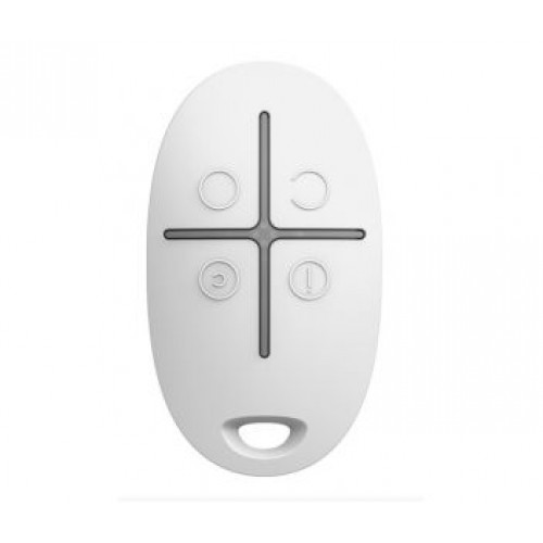 Брелок з тривожною кнопкою Ajax SpaceControl (white) Аякс