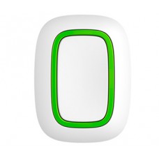 Безпровідна тривожна кнопка біла Ajax Button white EU Аякс