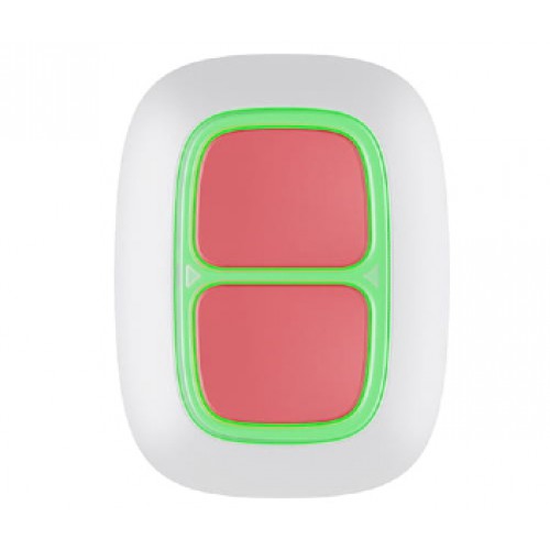 Тревожная кнопка Ajax DoubleButton white EU