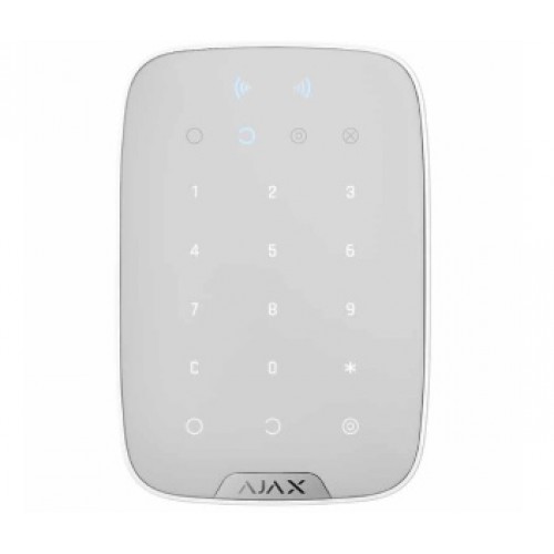 Беспроводная клавиатура Ajax Keypad Plus white (Аякс)