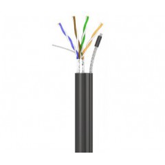 Кабель ok-net трос 305м КППЕт-ВП (100) 4 2 0,51 (ftp-cat.5e) ok-net, Сu, ПЭ, экр., З трос. 7 * 0,5
