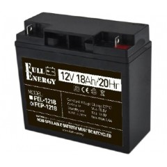 Аккумулятор 12В 18 Ач для ИБП full energy full energy fep-1218
