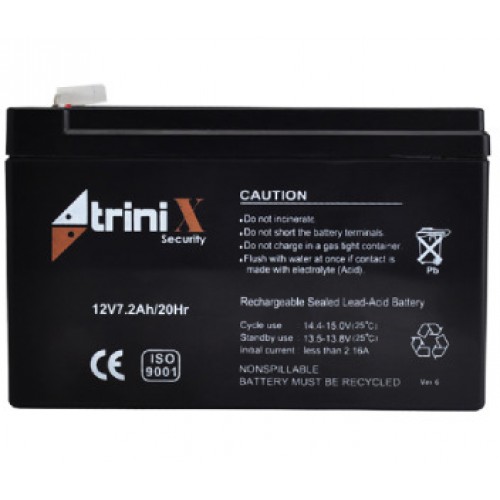 Акумуляторна батарея Trinix TRINIX 12V7,2Ah/20Hr