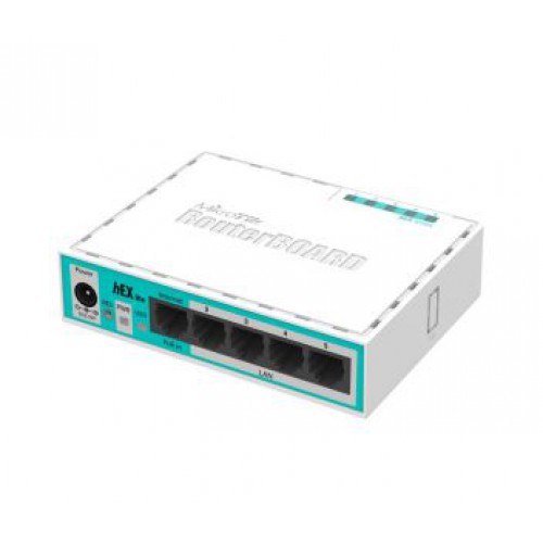 5-портовый маршрутизатор MikroTik MikroTik hEX lite (RB750r2)