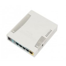 2.4ghz wi-fi маршрутизатор з 5-портами ethernet для домашнього використання mikrotik mikrotik rb951ui-2hnd