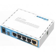 2.4ghz wi-fi точка доступу з 5-портами ethernet для домашнього використання mikrotik mikrotik hap (rb951ui-2nd)