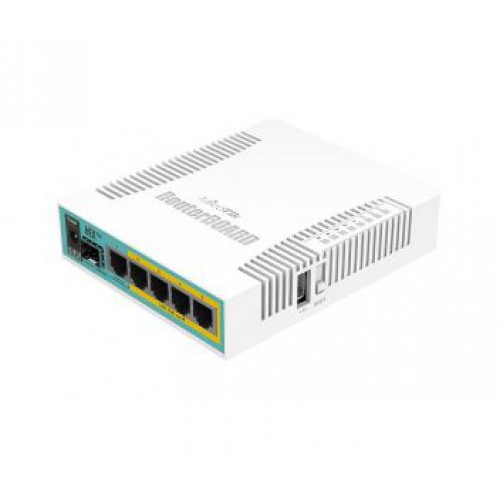 5-портовый PoE маршрутизатор MikroTik MikroTik hEX PoE (RB960PGS)