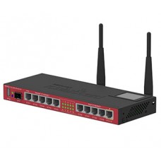 10-портовый wi-fi маршрутизатор mikrotik mikrotik rb2011uias-2hnd-in